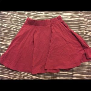 Red Circle Skirt
